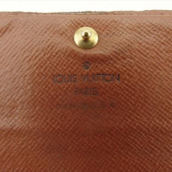 LOUIS VUITTON Key Case Monogram PVC × Leather-Authentic USED - Picture 7 of 9